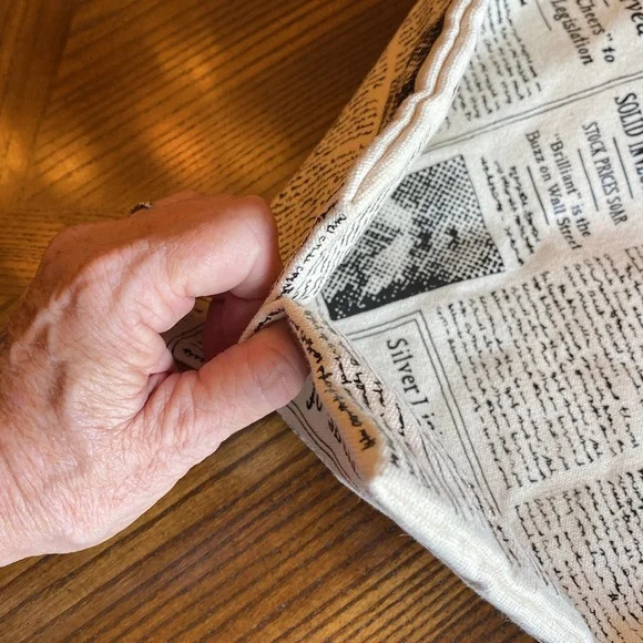 Kate Spade Canvas NY Newspaper Print Tote Bag - Picture 9 of 9